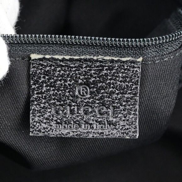 Gucci Abbey Black Canvas Shoulder Bag (Pre-Owned) - Picture 12 of 16